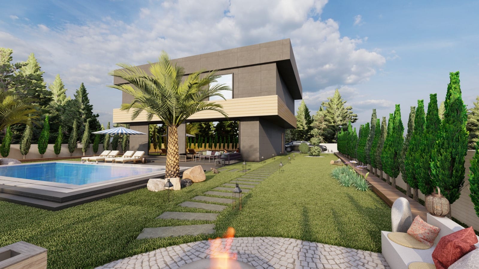 Beylikdüzü Gürpınar Sahil Villa proje görseli
