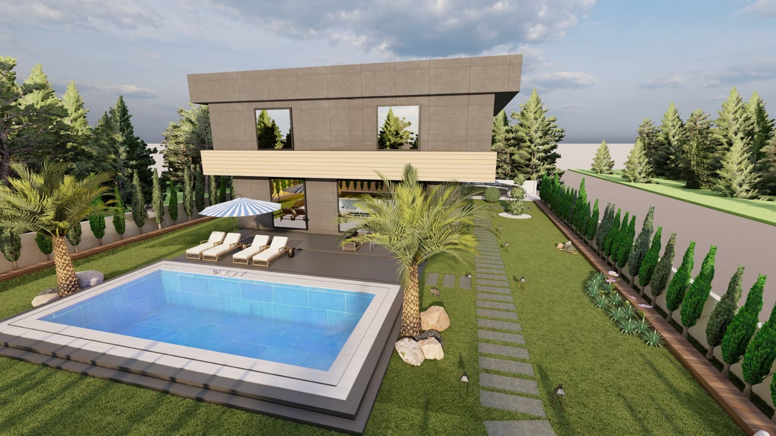 Beylikdüzü Gürpınar Sahil Villa proje görseli
