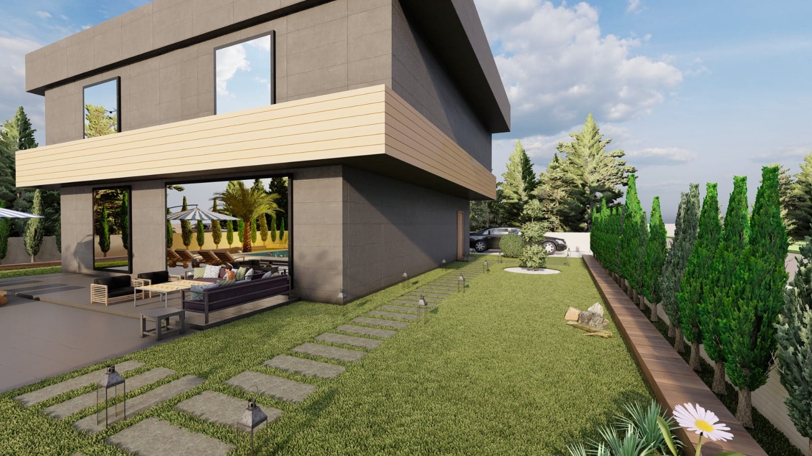 Beylikdüzü Gürpınar Sahil Villa proje görseli